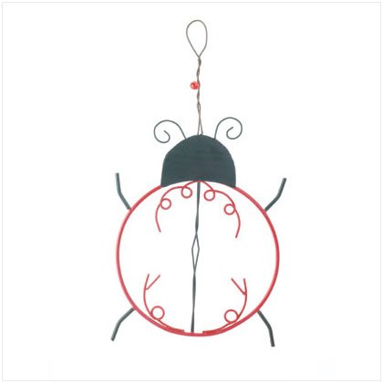 80279 Metal Ladybug Fruit Feeder