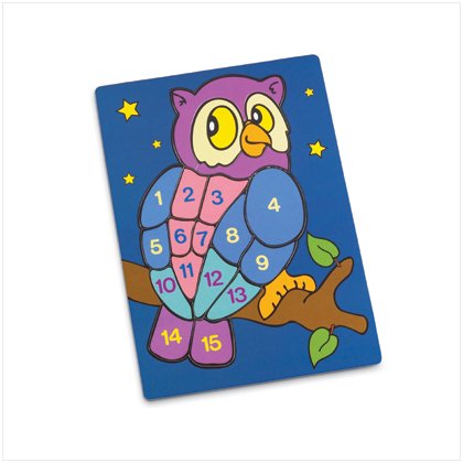 37135 Owl Numbered Jigsaw Puzzle
