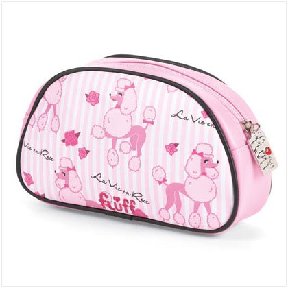 37253 Poodle Makeup Bag
