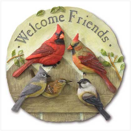 37739 'Welcome Friends' Garden Stone