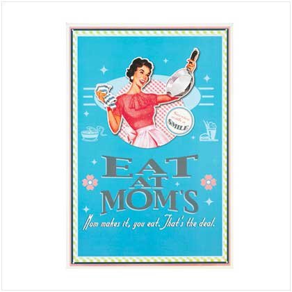 37466 Mom's Kitchen Tin Sign