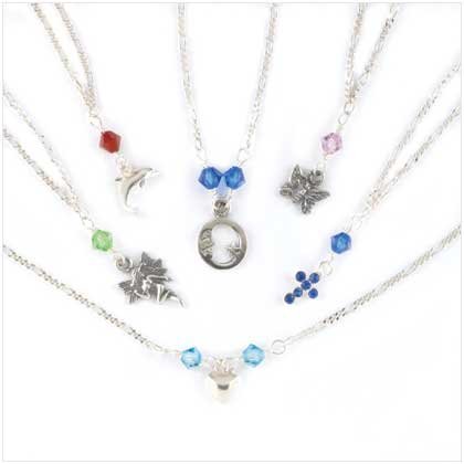 34009 6 Sterling Silver and Crystal Anklets (Retail - 12.95ea)