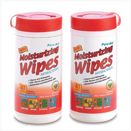 38408 Anti-bacterial Wipes - Pure-Aid