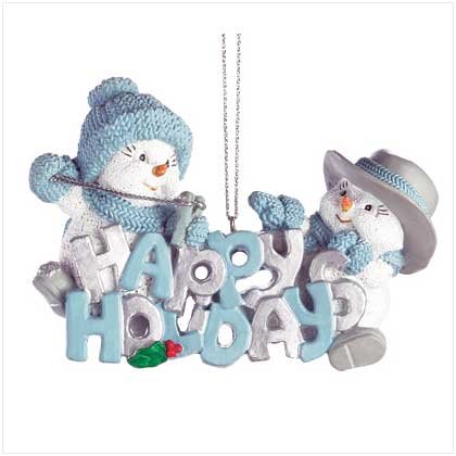 38326 Happy Holidays Ornament