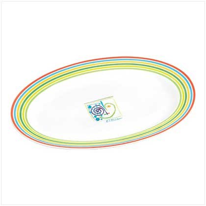 38317 Serving Platter - Picasso Lines