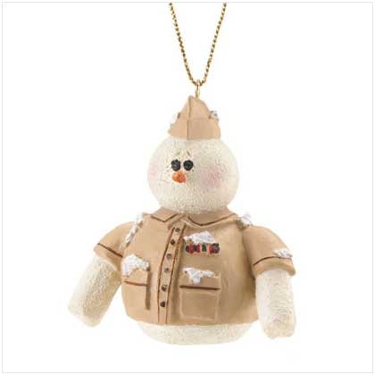 37227 Snowberry Cuties Army Ornament