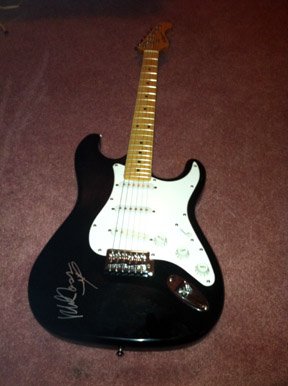 SOCIAL DISTORTION mike ness AUTOGRAPHED signed GUITAR