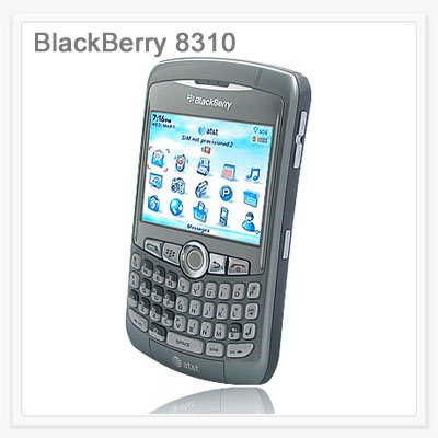 NEW BLACKBERRY CURVE 8310 TITANIUM UNLOCKED AT&T TMOBIL