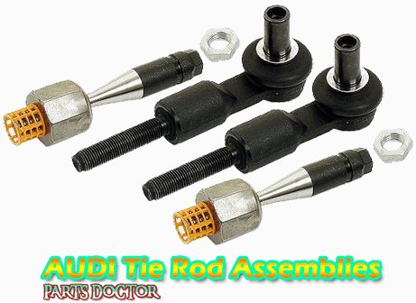 2 Audi A4 A6 A8 Passat Tie Rod End Assembly Assemblies