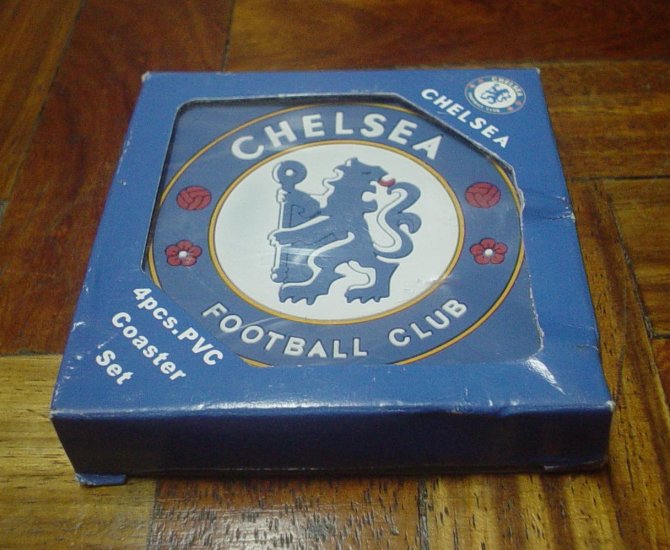 CHELSEA FC TABLE COASTERS | SOCCER/FOOTBALL
