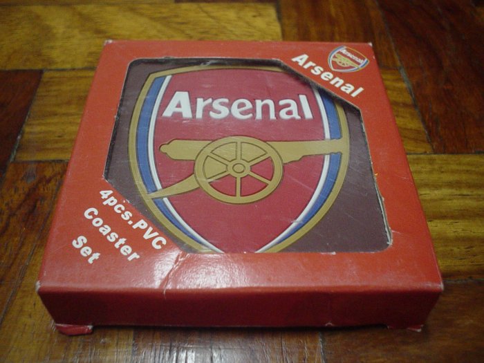 ARSENAL COASTERS | FOOTBALL/SOCCER
