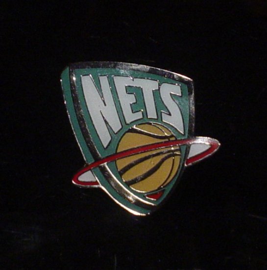 NBA New Jersey Nets Crest Pin