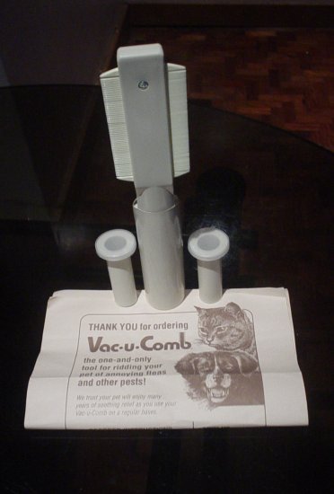 SOLD OUT!!! DOGS & CATS ANTI FLEA VAC-U-COMB