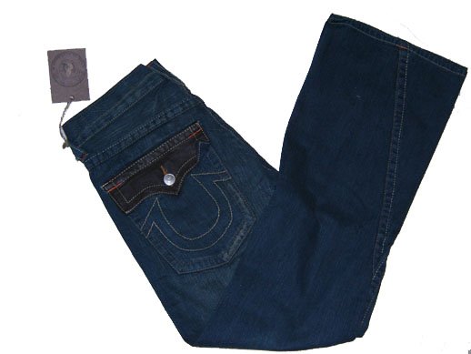 True Religion Joey Leather Flap in Dark Vintage