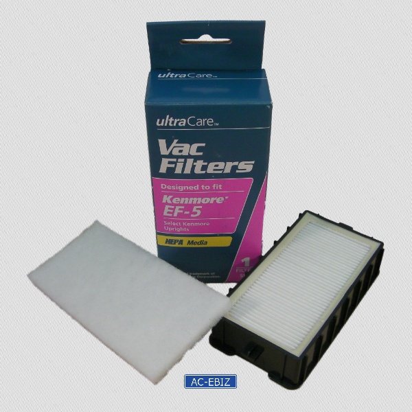 UltraCare Kenmore EF-5 HEPA Media Vac Filter * Lot of 2