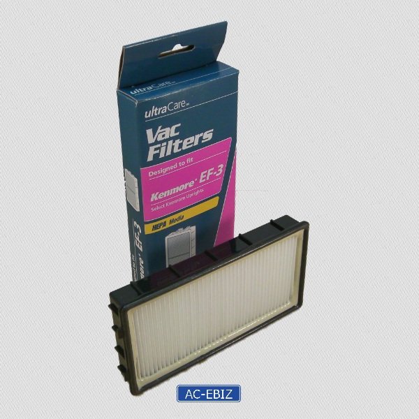 UltraCare Kenmore EF-3 HEPA Media Vac Filter * Lot of 2