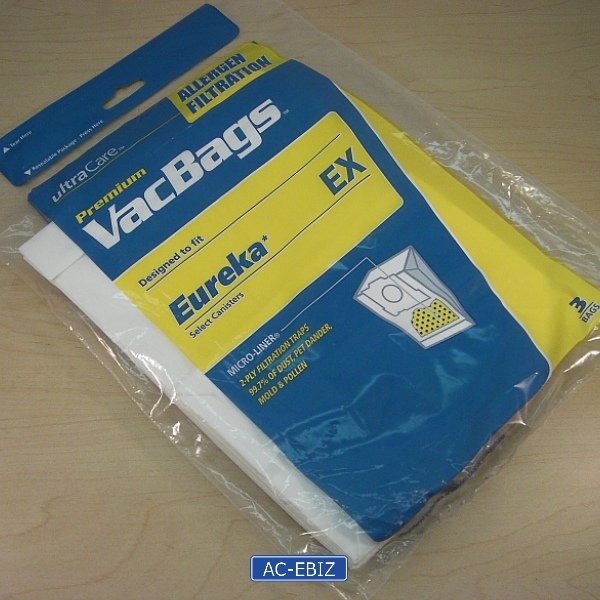 UltraCare Eureka EX Allergen Filtration Bag 2 x 3-Pack
