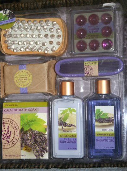 Aromatherapy Bath Set Purple Sealed