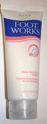 Foot Works Deep Moisture Cream by Avon 2.5 fl oz