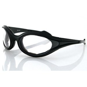 BOBSTER FOAMERZ SUNGLASS CLEAR ANTI-FOG LENS BLACK FRA