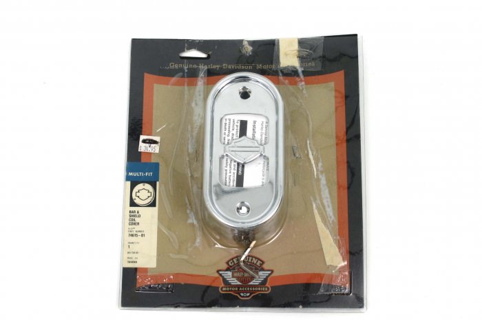 HARLEY BAR & SHIELD COIL COVER DYNA/SOFTAIL