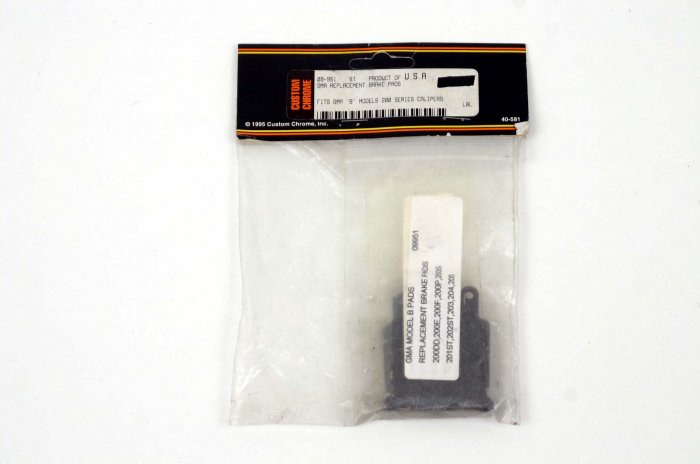 GMA MODEL B DUAL-PISTON BRAKE PADS HARLEY 1 CALIPER