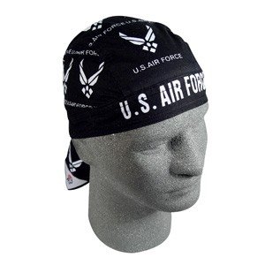 ZAN FLYDANNA HEAD WRAP/DOO RAG/SKULLCAP US AIR FORCE