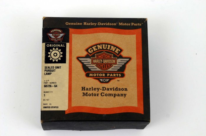HARLEY-DAVIDSON SEALED UNIT POLICE/PURSUIT LAMP