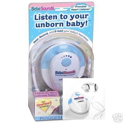 Bebe sounds Prenatal Heart Listener Fetal Monitor Listener to your unborn baby!" BE001 Bebesounds
