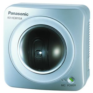 Panasonic remote video monitoring network camera Indoor Pan/Tilt, 2 Way Audio
