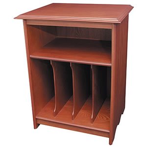 handcrafted wood entertainment stand F/ turntable Crosley Entertainment Center