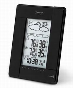 Oregon Scientific wireless weather station BAR388HGA Temperature/humidity display