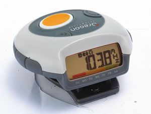 regon Scientific talking pedometer with FM radio PE829A