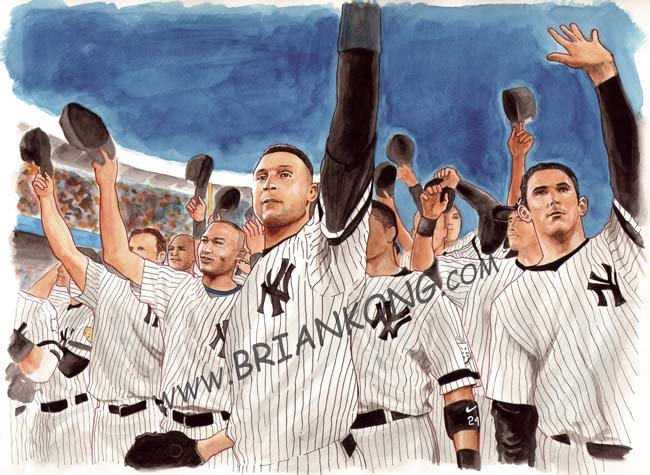 Yankee Stadium Farewell: Original Art