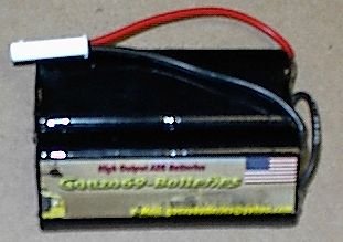 1800mah Nimh: Nunchuck/P90/AUG/M60 battery Airsoft