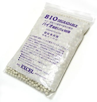 Bio-Degradable .25g 6mm Bb's 1500 rounds Airsoft