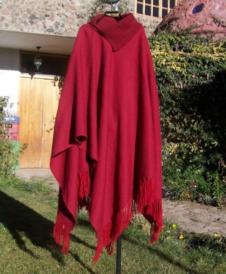 Beautiful Alpaca wool Poncho for lady