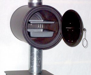 Chimney Oven for Tent & Cylinder Wood Stoves