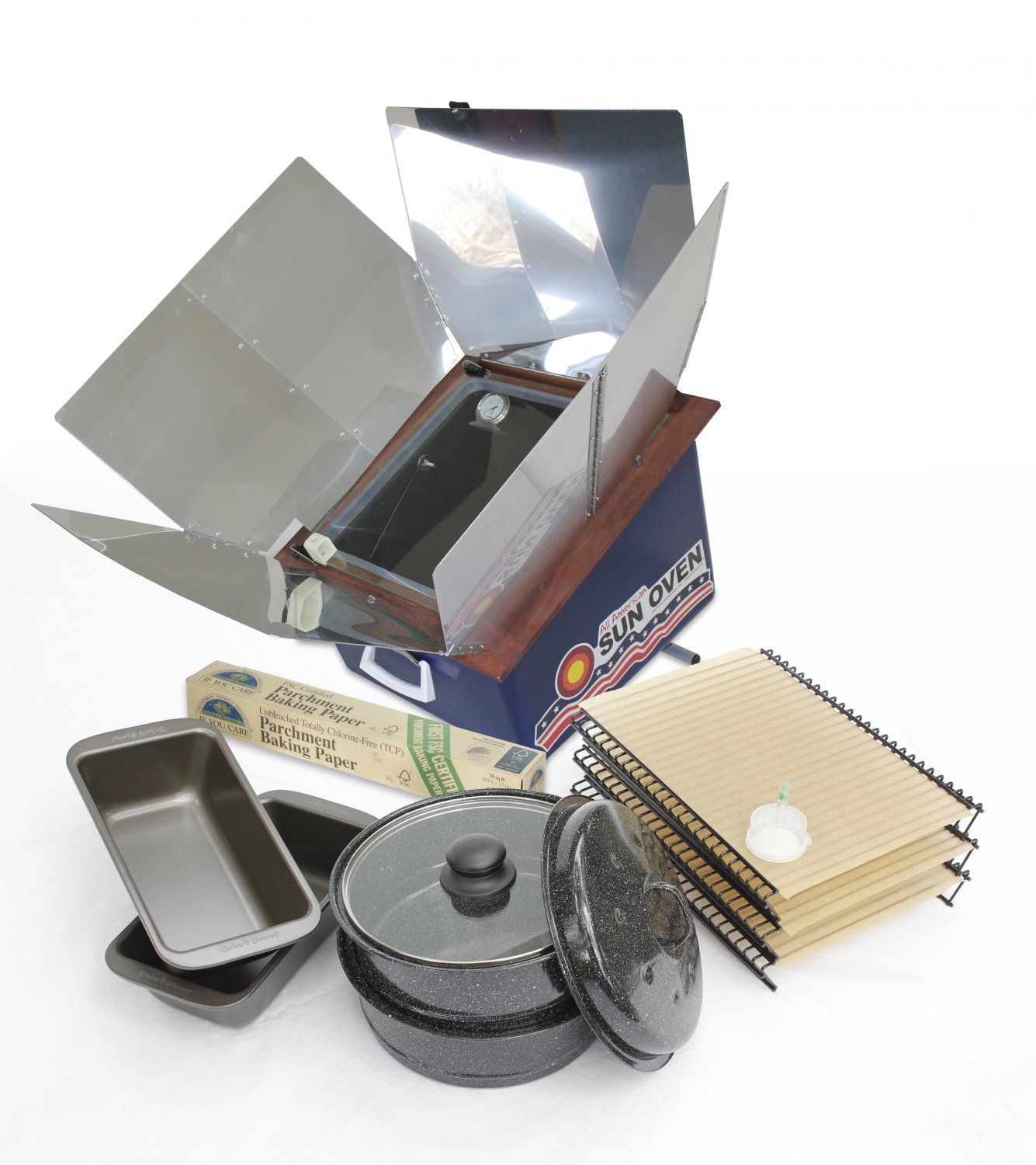 Sun Oven All American Dehydrating and Preparedness Package Solar Cooker