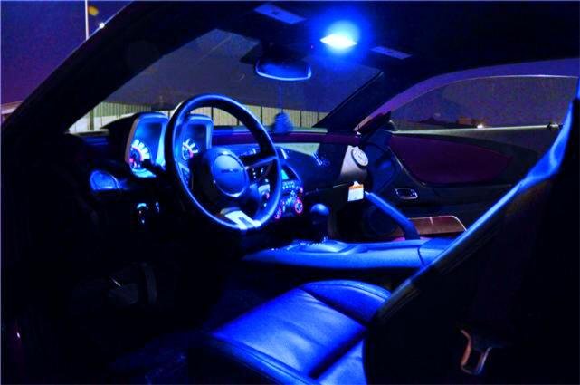 BLUE 106-LED "Interior BULB KIT" Chevy Camaro 2009-2010