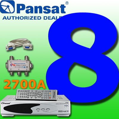 8 UNIT: Pansat 2700A Receiver B-75