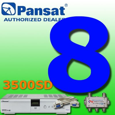 8 UNIT: Pansat 3500SD Receiver B-80