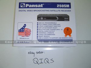 Open Box: PANSAT 250SM Receiver - All Accessories Included