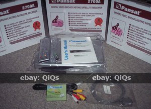 Open Box: Pansat 2700A Receiver (B-75 Flashed) - All Accessories Included