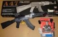 Cm0506B Airsoft Full Size AK-47 with Full Metal Body - Black