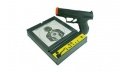 03-B3: Pistol and Target Gift Set spring powered airsoft pistol, gun