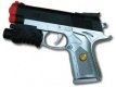 K068S: Full Size Colt 1911 Style - Two Tone with Laser spring powered airsoft pistol, gun