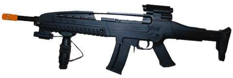 M8B: XM8 Boys Rifle with Laser spring powered airsoft gun rifle,