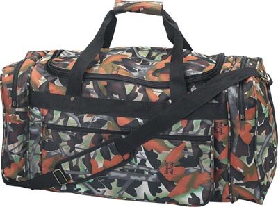 Large Tote Bag with Elusion Camouflage by Michael Collins