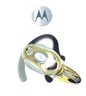 Motorola H700 "Limited Edition Gold" Bluetooth